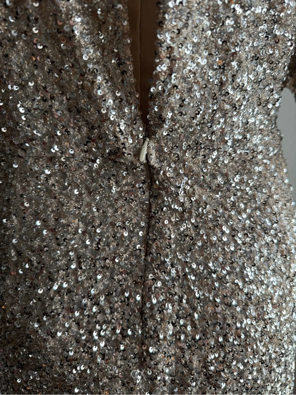 Zara Sequined Mini Wrap Dress Sz: Small - Picture 13 of 15